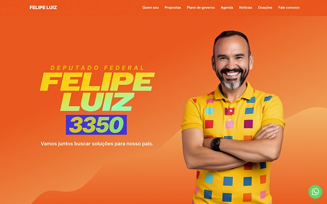 Mockup do modelo Aline para Site Profissional 2026