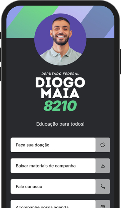 Link Bio para vereador