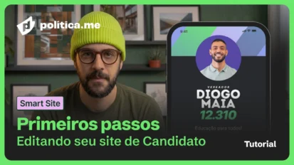 Como editar seu site de campanha (passo a passo)